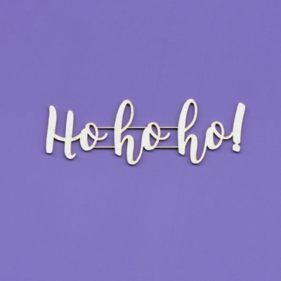 261 Tekturka - Napis - Ho ho ho! - G4