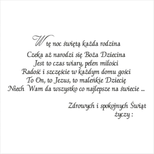 134 Stempel - Świąteczne życzenia no. 2 - 2 w 1