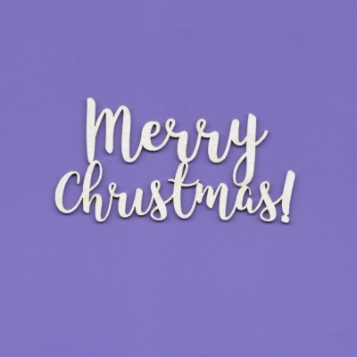 428 Tekturka - Napis - Merry Christmas ! - G4