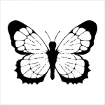 093 Stempel - Motyl 1