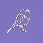 069 Tekturka - Zimowy ptak - Mazurek G5