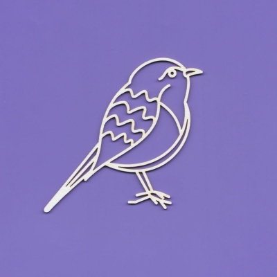 069 Tekturka - Zimowy ptak - Mazurek G5