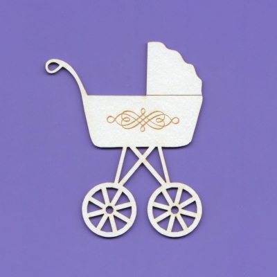 207 Tekturka - Wózek dziecięcy - grawer - 2 szt. - G6