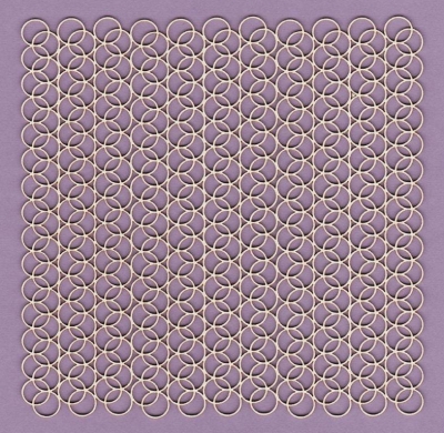 499m Panel - Koła nachodzące 15 x 15 - G17