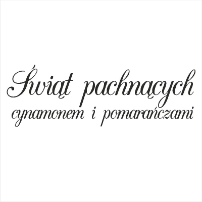 024 Stempel napis : Świąt pachnących cynamonem i pomarańczami 2