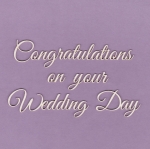 819 Tekturka napis - Congratulations on .... - G5