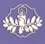 036 Tekturka - Wigilijna świeczka - G4