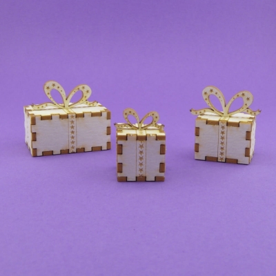 375 Tekturka -  Prezenty pod Choinkę 3D 