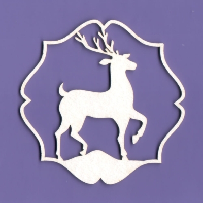 092 Tekturka - Jelonek na śniegu - G3