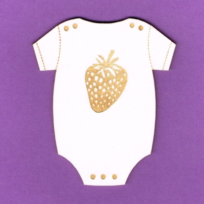 862 Tekturka - Body z truskawką - G3